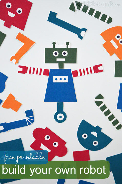 You can make a robot out of pretty much anything, as these Robot Crafts for Kids prove! Get out those craft supplies, search the trash can & let's go!