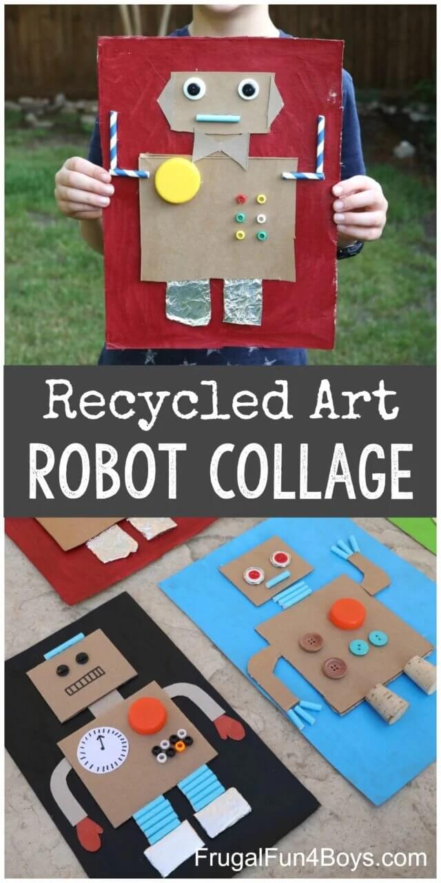 You can make a robot out of pretty much anything, as these Robot Crafts for Kids prove! Get out those craft supplies, search the trash can & let's go!