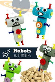 You can make a robot out of pretty much anything, as these Robot Crafts for Kids prove! Get out those craft supplies, search the trash can & let's go!