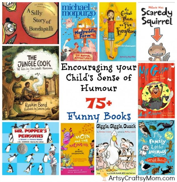 Encouraging Your Child s Sense Of Humour 75 Funny Books Artsy 