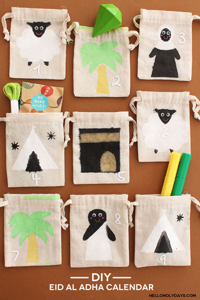 Learn all about Hajj and the Feast of the Sacrifice with these exciting Eid ul Adha Crafts and Activities for Kids! There's something for every age!