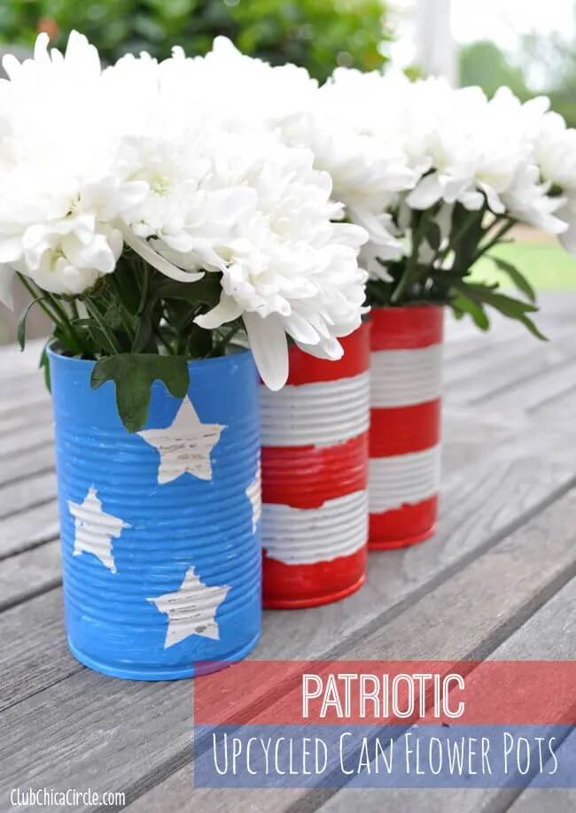 15 Easy Last-Minute 4th of July Centerpiece Decor Ideas 2 If you're having a party on the 4th of July, you certainly need an attractive table! Get it done quickly with these last-minute 4th of July Centerpiece Decor ideas!