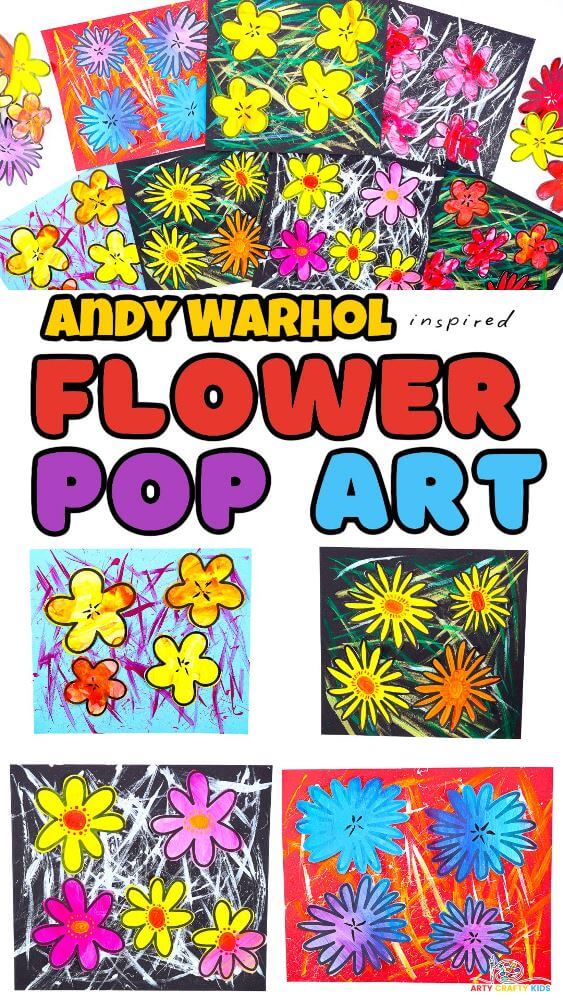Artist Andy Warhol was an interesting individual and his works reflect his personal quirks! Learn more about him with some fun Warhol projects for kids.