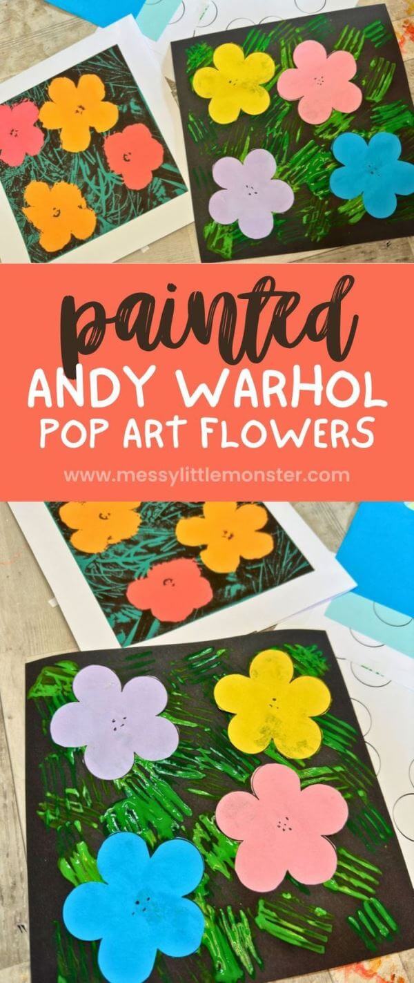 Artist Andy Warhol was an interesting individual and his works reflect his personal quirks! Learn more about him with some fun Warhol projects for kids.