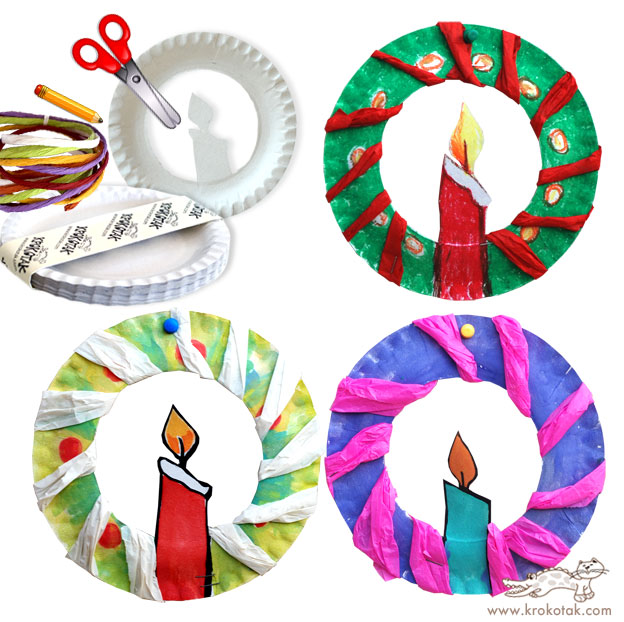 Here are my favorite Paper Plate Christmas Crafts for the kids to make! Find Santa, reindeer, Christmas trees, wreaths, and more art projects.