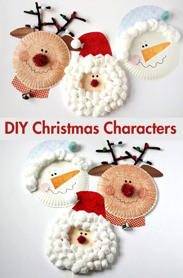Here are my favorite Paper Plate Christmas Crafts for the kids to make! Find Santa, reindeer, Christmas trees, wreaths, and more art projects.