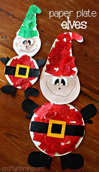 Here are my favorite Paper Plate Christmas Crafts for the kids to make! Find Santa, reindeer, Christmas trees, wreaths, and more art projects.