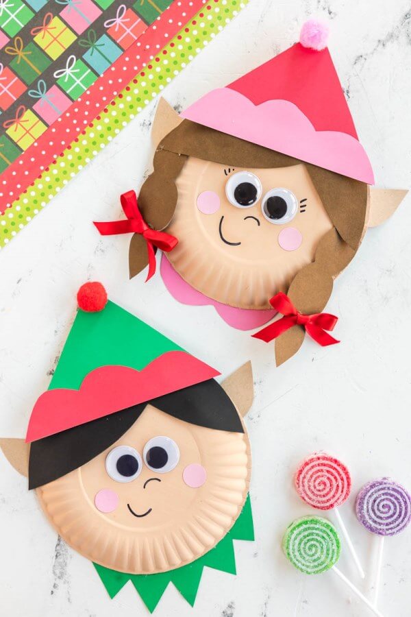Here are my favorite Paper Plate Christmas Crafts for the kids to make! Find Santa, reindeer, Christmas trees, wreaths, and more art projects.
