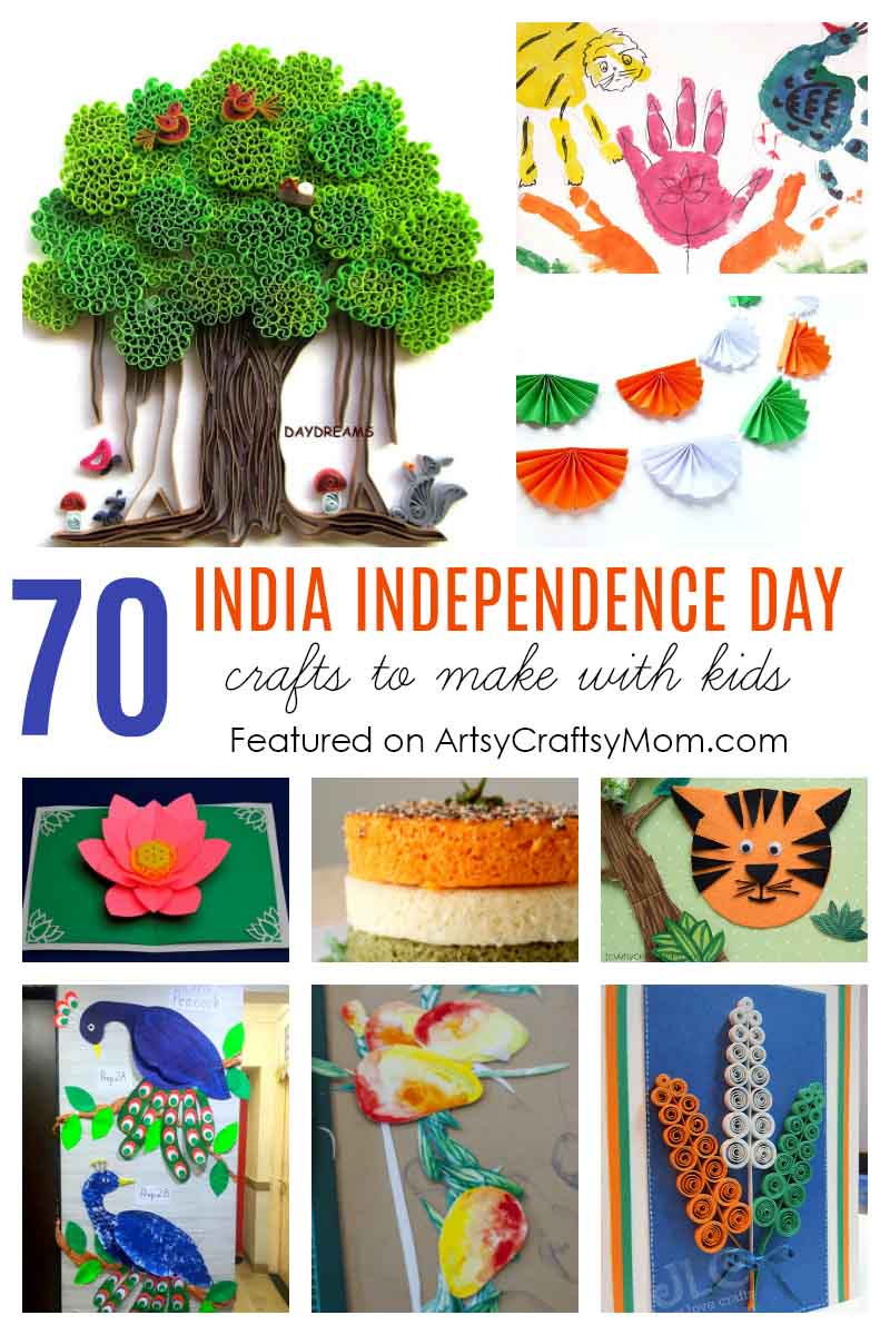 India Independence Day crafts and activities for kids