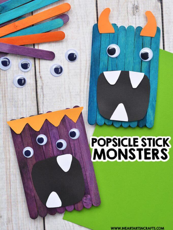 Save your Popsicle sticks for these amazing Popsicle stick crafts for kids to make & play! We've got crafts for every season & holiday, so jump in!