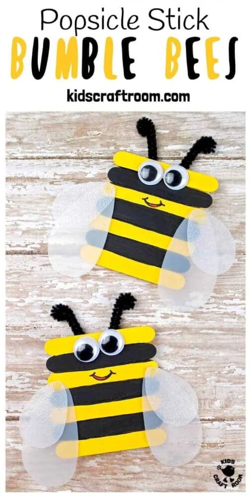 Save your Popsicle sticks for these amazing Popsicle stick crafts for kids to make & play! We've got crafts for every season & holiday, so jump in!