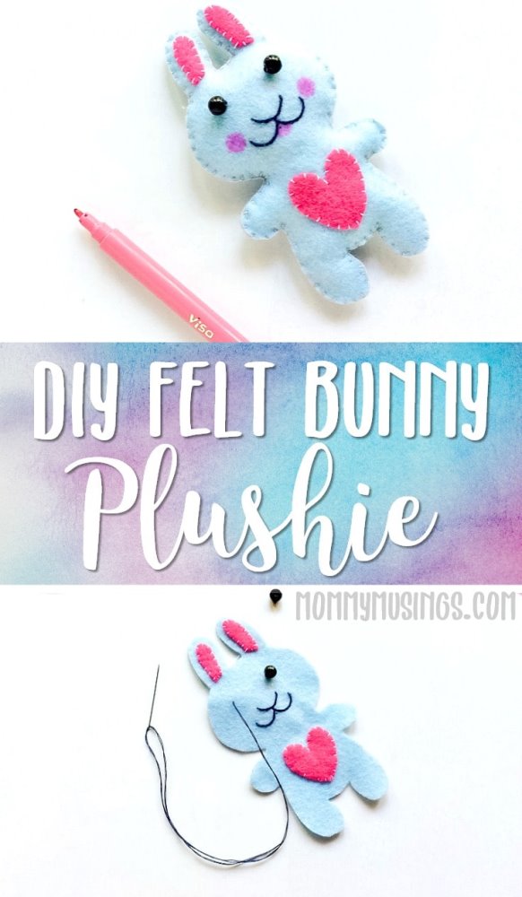 These Adorable DIY Felt Plushies are perfect for sewing beginners and even kids can make them! They also make great gifts for birthdays or any occasion!