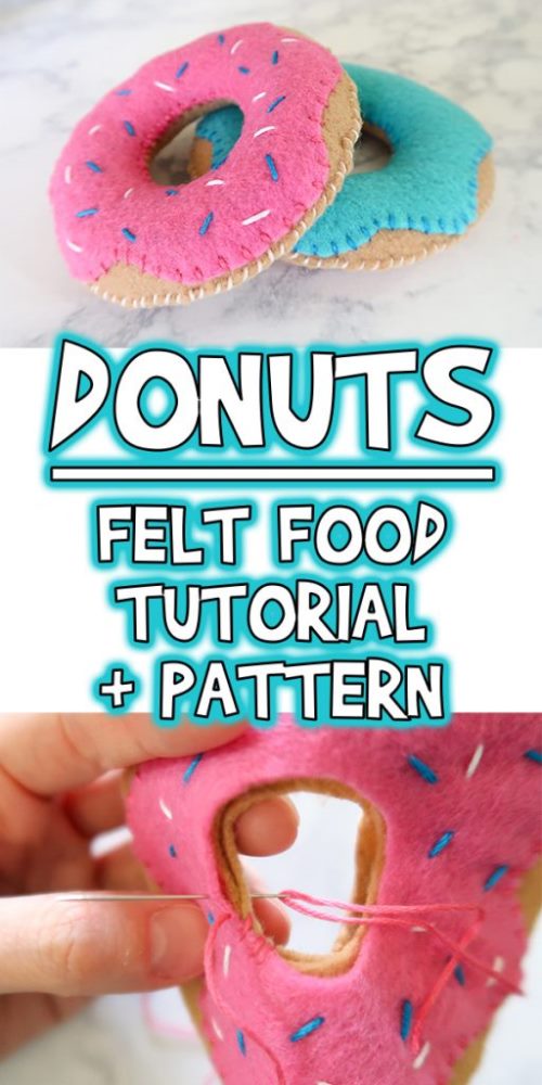 These Adorable DIY Felt Plushies are perfect for sewing beginners and even kids can make them! They also make great gifts for birthdays or any occasion!