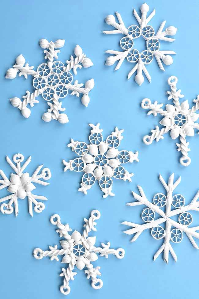 Give your Christmas tree a heartfelt touch of homemade with&nbsp;these Easy DIY Pasta Ornaments for kids to make this Christmas season!