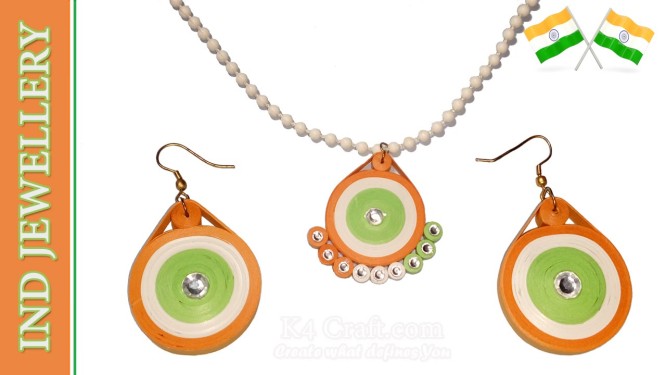 15 Tricolor Paper Quilling Ideas for Independence Day 6 Celebrate India's Independence in style this 15th August - with some stunning tricolor paper quilling ideas! Includes flowers, jewelry and more!