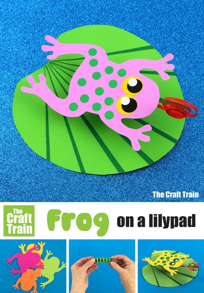 Time to get jumpy with these fun frog crafts for kids! With World Frog Day coming up on 20th March, this is the perfect time for these crafts!