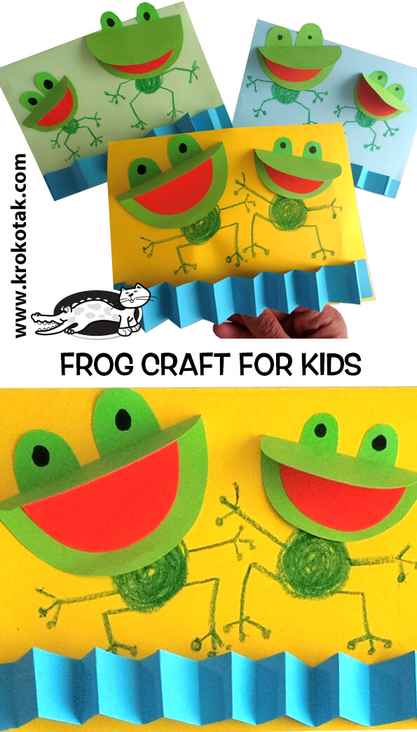 Time to get jumpy with these fun frog crafts for kids! With World Frog Day coming up on 20th March, this is the perfect time for these crafts!