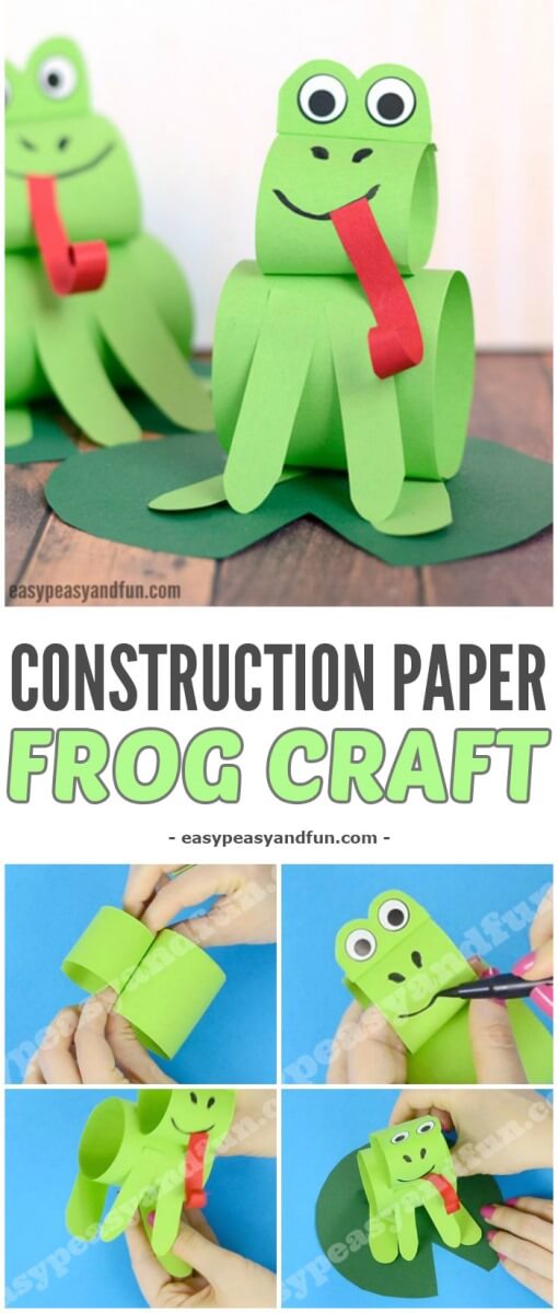 Time to get jumpy with these fun frog crafts for kids! With World Frog Day coming up on 20th March, this is the perfect time for these crafts!