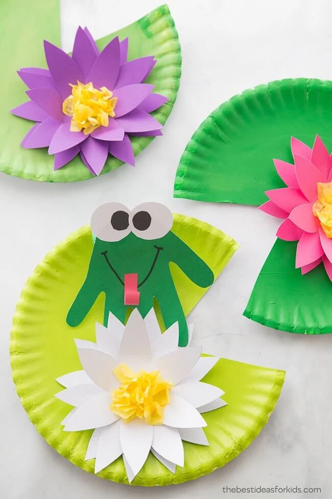 Time to get jumpy with these fun frog crafts for kids! With World Frog Day coming up on 20th March, this is the perfect time for these crafts!