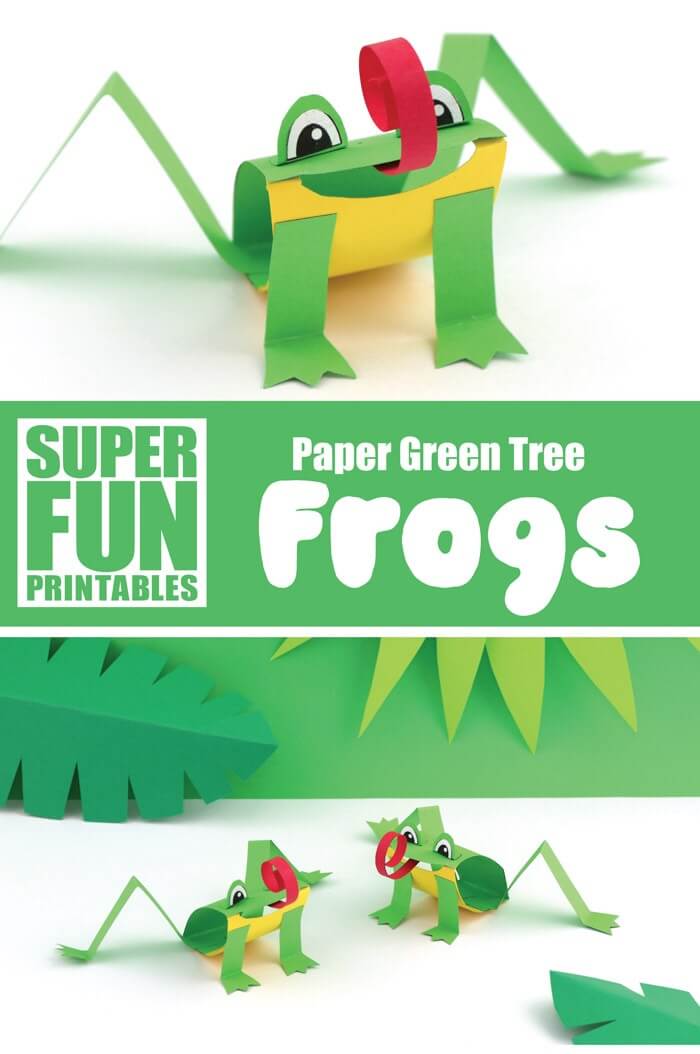 Time to get jumpy with these fun frog crafts for kids! With World Frog Day coming up on 20th March, this is the perfect time for these crafts!