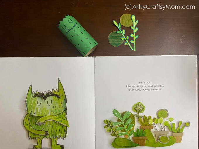 The Color Monster Toilet Paper Roll Monster Craft The Color Monster Toilet Paper Roll Monster Craft