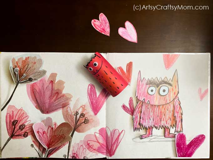 The Color Monster Toilet Paper Roll Monster Craft The Color Monster Toilet Paper Roll Monster Craft