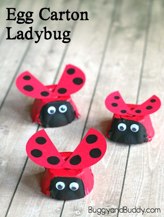 20 Lovable Ladybug Crafts for Kids 9 Ladybugs are seen as a symbol of spring, and we're in awe of these pretty creatures! Celebrate them with these cute ladybug crafts for kids.