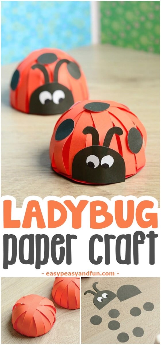 20 Lovable Ladybug Crafts for Kids 11 Ladybugs are seen as a symbol of spring, and we're in awe of these pretty creatures! Celebrate them with these cute ladybug crafts for kids.