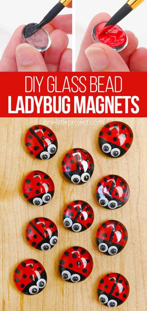 20 Lovable Ladybug Crafts for Kids 18 Ladybugs are seen as a symbol of spring, and we're in awe of these pretty creatures! Celebrate them with these cute ladybug crafts for kids.