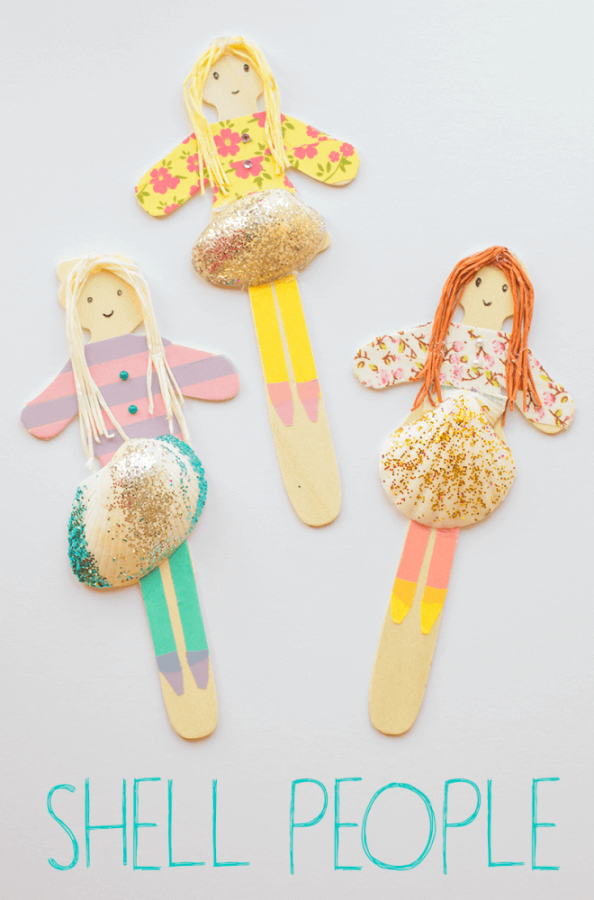 15 Spellbinding Sea Shell Crafts for Summer 8 Let these spellbinding sea shell crafts remind you of your last trip to the beach and encourage you to take many, many more this summer!