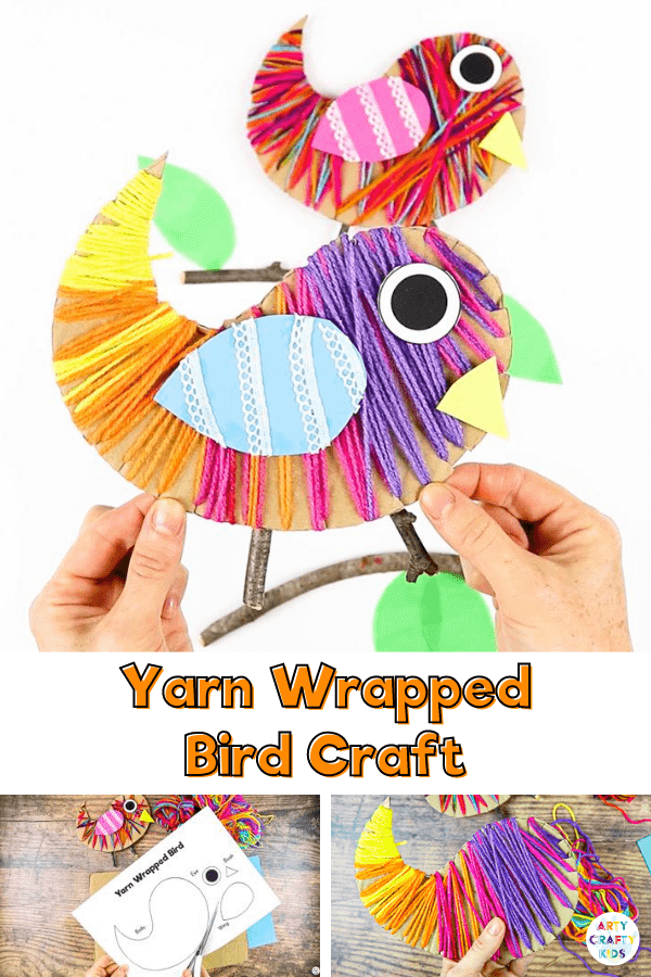 Check out our easy spring bird crafts for kids that include chicks, peacocks, parrots & more. Perfect to learn about our feathered friends!