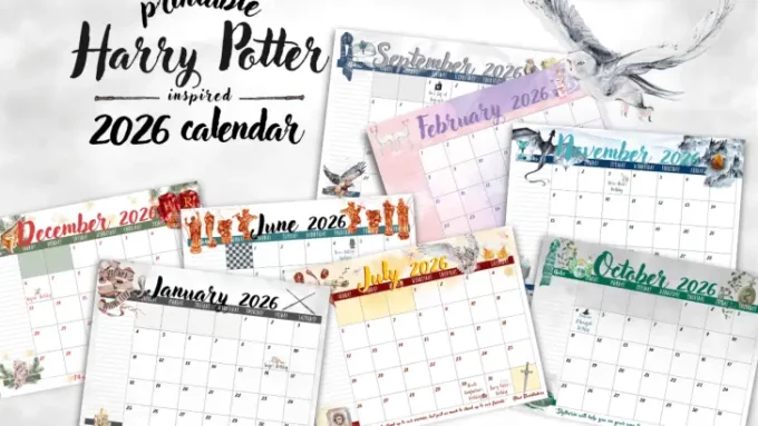 10 Free Printable Calendar Pages for Kids for 2026 7 2026 HP Calendar 728x410 1