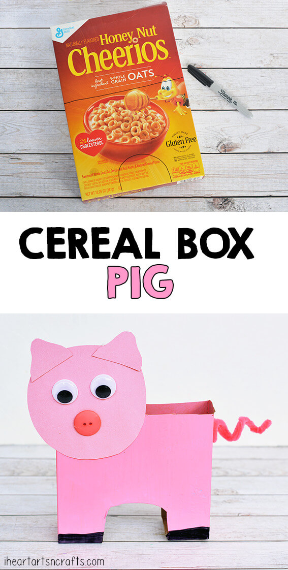 Celebrate National Pig Day with these cute and playful Pig Crafts for kids! Make pigs out of paper, cereal boxes, pompoms, sticks and more!