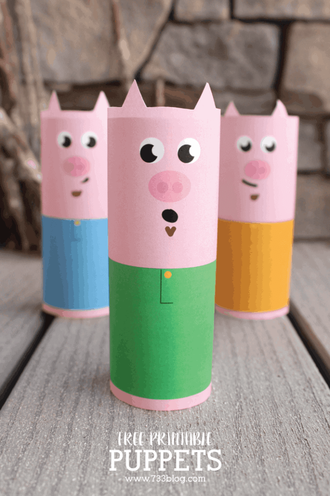Celebrate National Pig Day with these cute and playful Pig Crafts for kids! Make pigs out of paper, cereal boxes, pompoms, sticks and more!