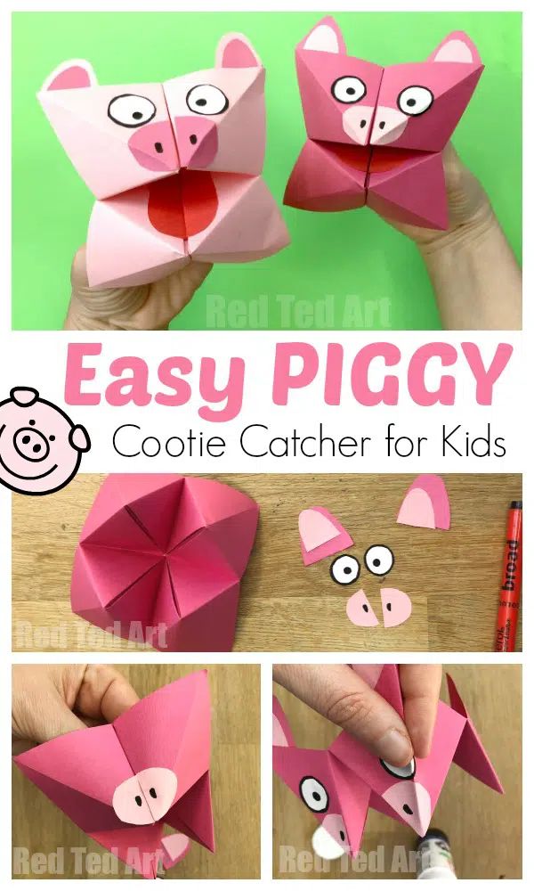 Celebrate National Pig Day with these cute and playful Pig Crafts for kids! Make pigs out of paper, cereal boxes, pompoms, sticks and more!