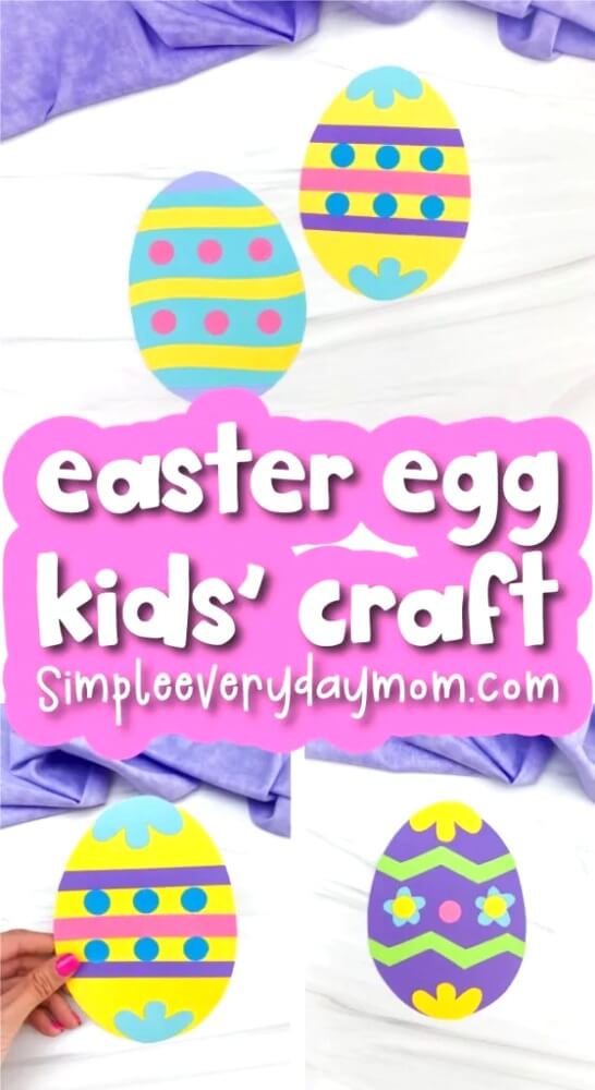 These bright and colorful Easter Egg Crafts for Kids are just what you need this festive season! Get creating with paper, yarn, tape and more!