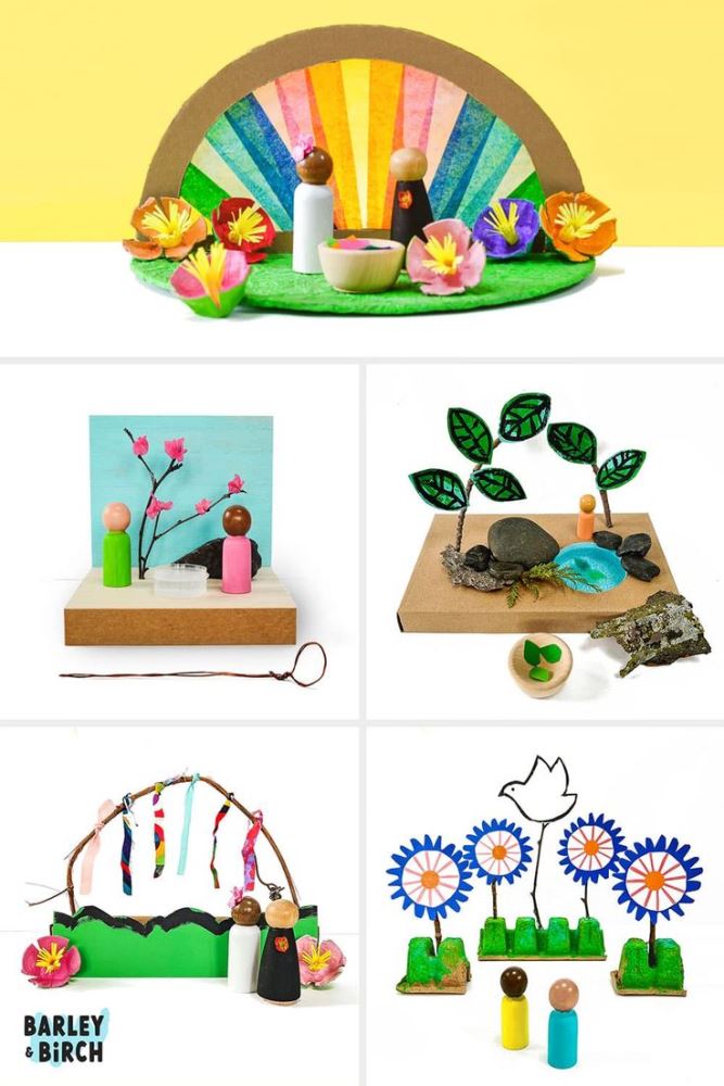 20 Gorgeous Garden Crafts for Kids 6 Here are some gorgeous garden crafts for kids to learn about plants and how to take care of them. Let's build a greener earth - the earlier the better!