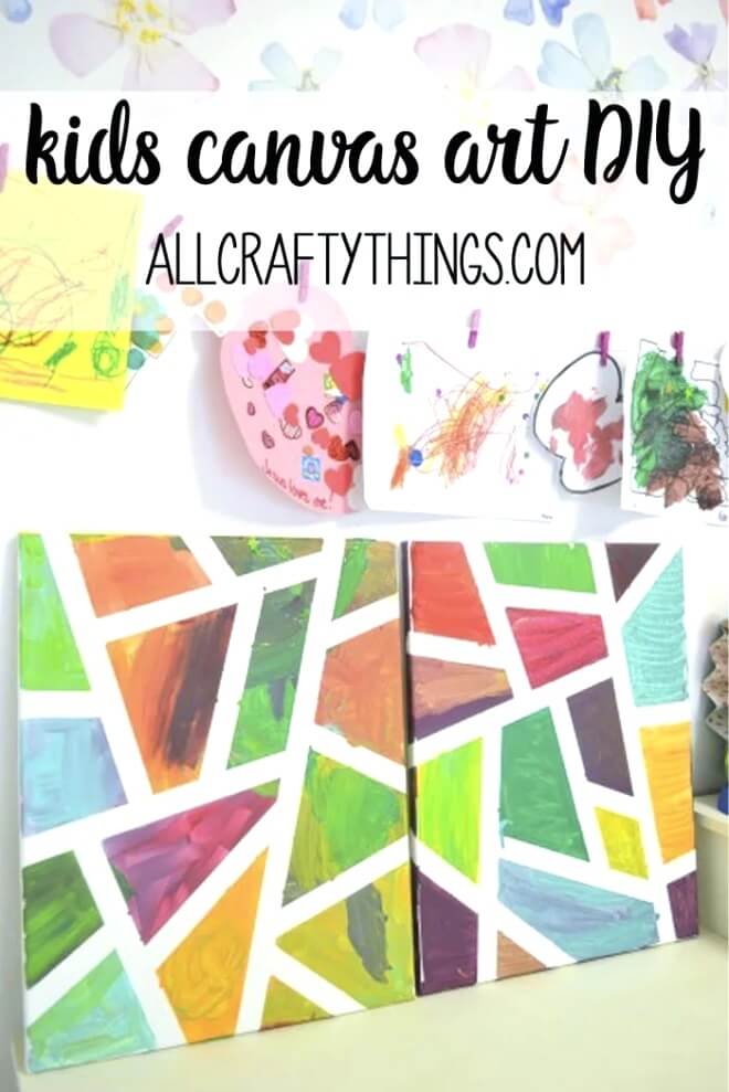 Let your children makeover their room with these gorgeous DIY wall art projects for kids! And don't worry, they're great for adults too!!