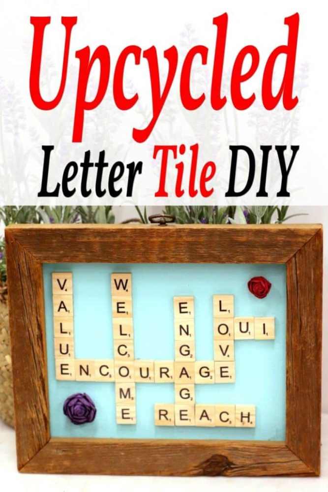 Celebrate National Scrabble Day by making the most of your old tiles - with these creative and fun Scrabble tile crafts for kids and teenagers!