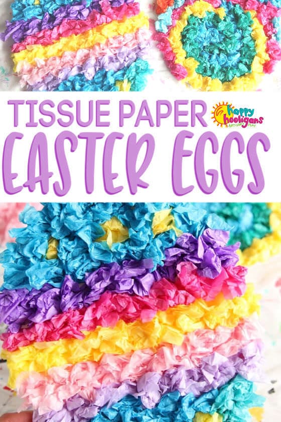 These bright and colorful Easter Egg Crafts for Kids are just what you need this festive season! Get creating with paper, yarn, tape and more!