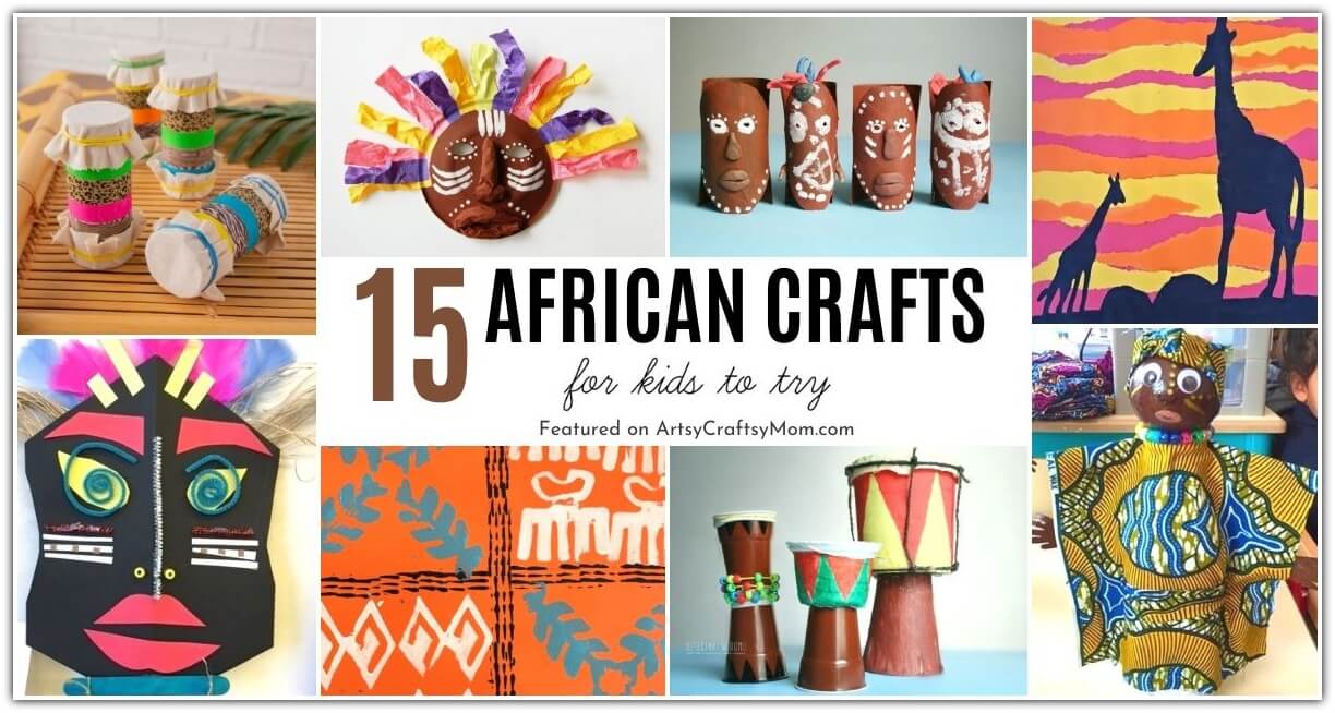 15 Traditional African Crafts for Kids to Make 19 These traditional African crafts for kids teach us about the rich and colorful heritage of the African continent! Play games, create art and have fun!