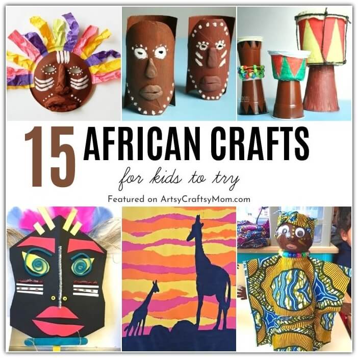 15 Traditional African Crafts for Kids to Make 17 These traditional African crafts for kids teach us about the rich and colorful heritage of the African continent! Play games, create art and have fun!