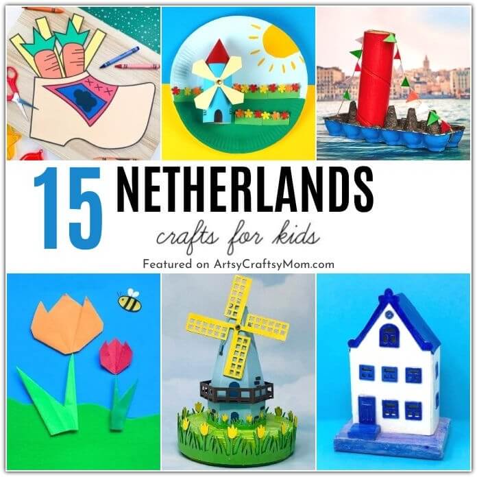 15 Notable Netherlands Crafts for Kids 17 Let's celebrate Koningsdag or King's Day with these Netherlands crafts for kids! Learn about the culture and traditions of this amazing country!