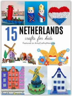 15 Beautiful Netherlands Crafts for Kids