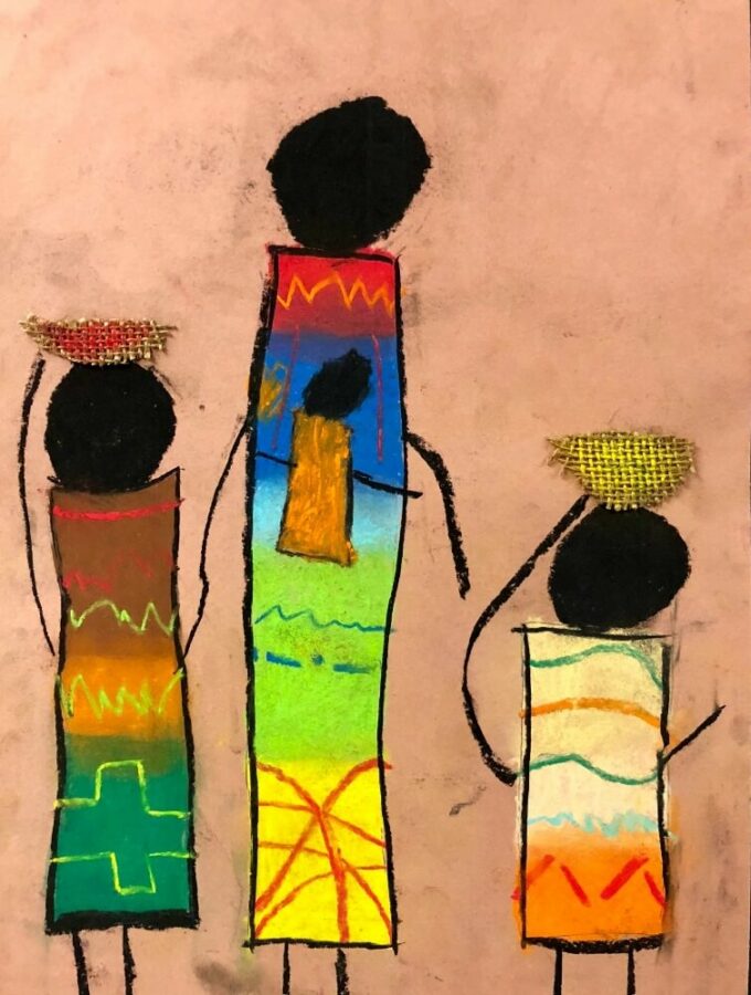 We're celebrating Africa Day on May 25th with these gorgeous Africa Art Projects for Kids! Learn about Kente, Andinkra, Kanga and more!