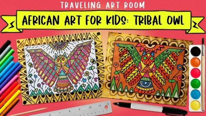 We're celebrating Africa Day on May 25th with these gorgeous Africa Art Projects for Kids! Learn about Kente, Andinkra, Kanga and more!