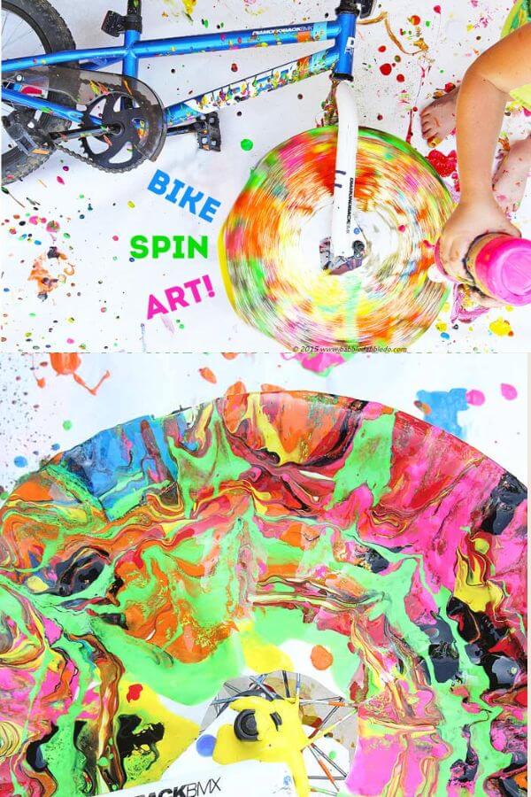 Kids are sure to love trying out these outdoor art activities! Forget about the mess as you wholeheartedly dive into the world of art and fun!
