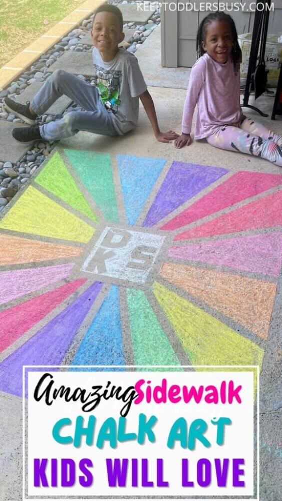 Kids are sure to love trying out these outdoor art activities! Forget about the mess as you wholeheartedly dive into the world of art and fun!