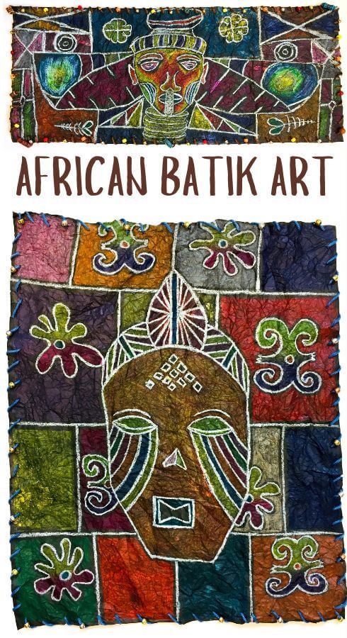 We're celebrating Africa Day on May 25th with these gorgeous Africa Art Projects for Kids! Learn about Kente, Andinkra, Kanga and more!