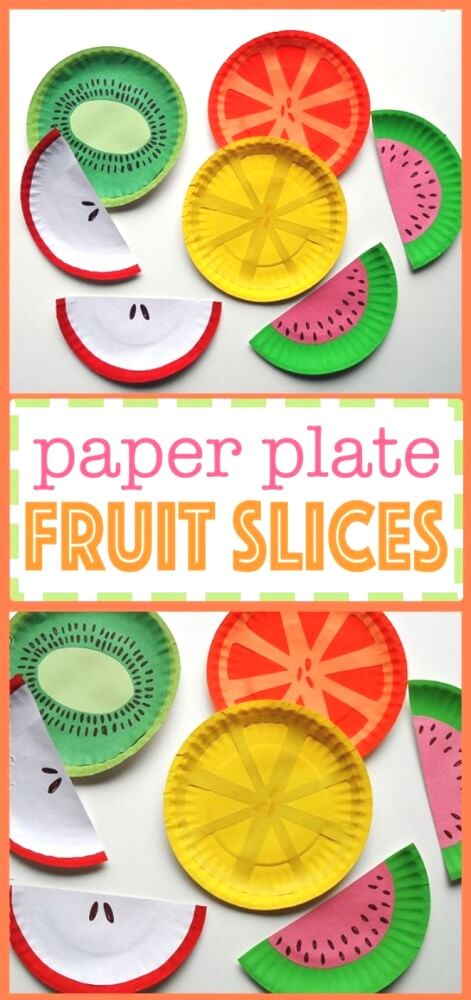 We've got some juicy fruit crafts for kids to try out this summer! Perfect to celebrate Eat More Fruits and Vegetables Day on May 21st.